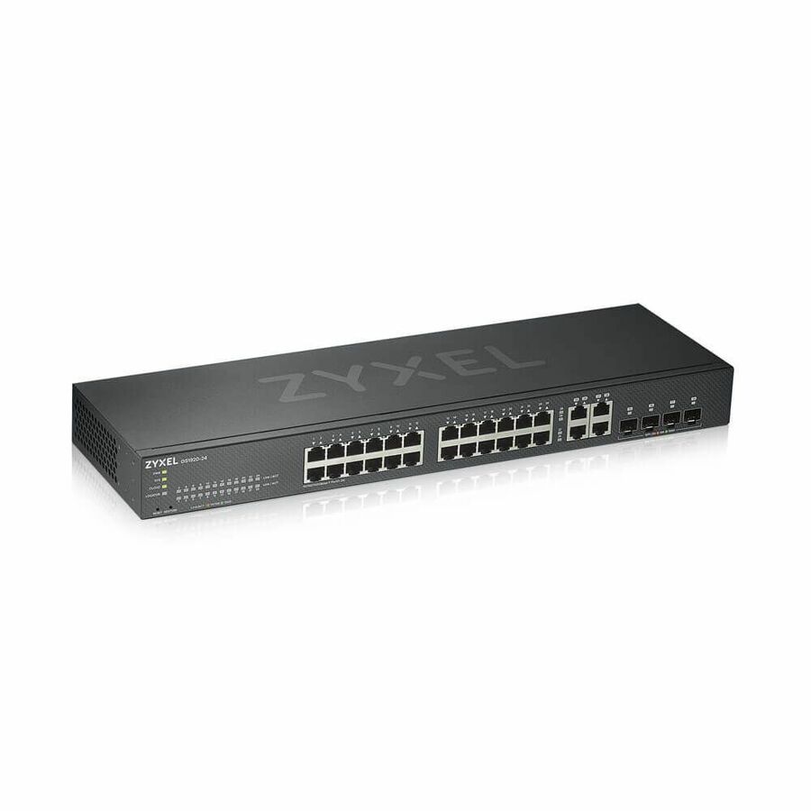 ZYXEL GS1920-24v2 24-Port Gigabit Smart Nebula Cloud Managed Switch with 4 SFP Uplinks
