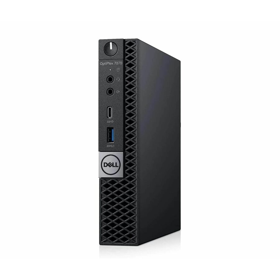 Joy Systems - Dell OptiPlex 7000 7070 Desktop Computer - Intel Core i7 8th Gen i7-8700T - 32 GB - 1 TB SSD - Micro Tower - Refurbished
