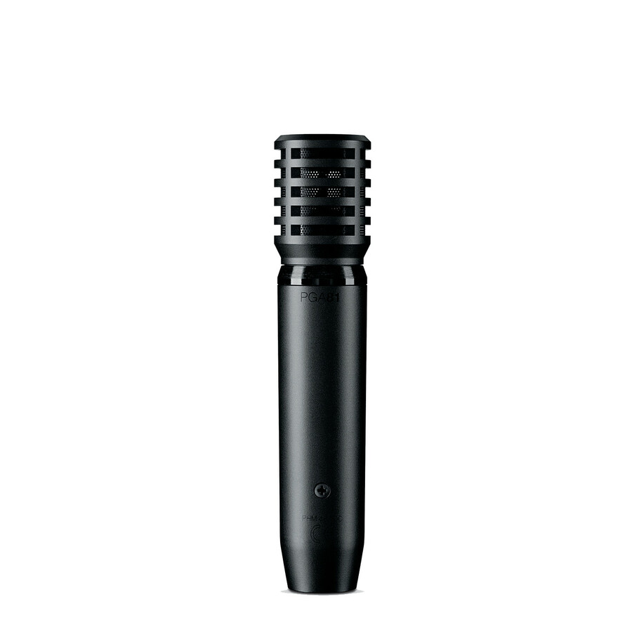 Shure PG ALTA PGA81 Wired Electret Condenser Microphone - Black Metallic