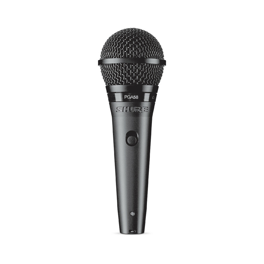 Shure PG ALTA PGA58 Wired Dynamic Microphone - Black Metallic