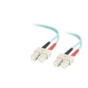 Quiktron 5m Value Series SC SC 10G Duplex PVC Fiber Cable
