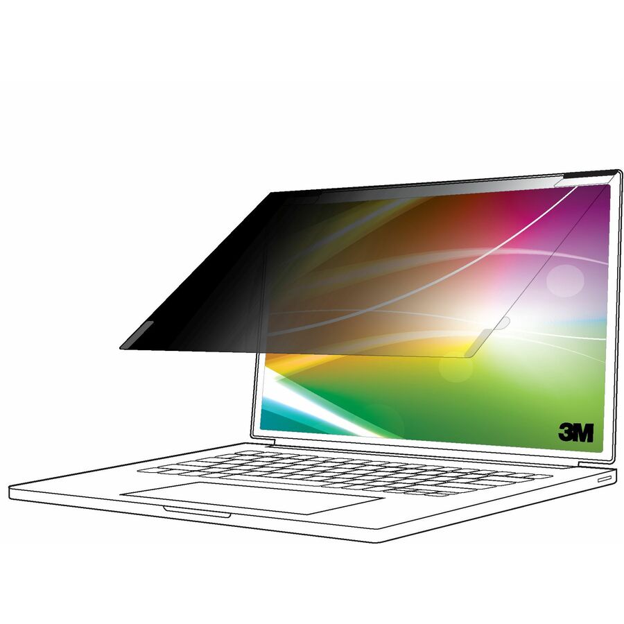 3M™ Bright Screen Privacy Filter for 14in Full Screen Laptop, 16:9, BP140W9E