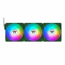 Thermaltake CT120 EX ARGB Sync PC Cooling Fan Racing Green (3-Fan Pack)