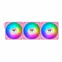 Thermaltake CT140 EX ARGB Sync PC Cooling Fan Bubble Pink (3-Fan Pack)