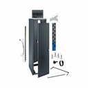 Middle Atlantic ERK Series 40RU AV Floor Standing Rack - 25in Depth Floor Standing Cabinet