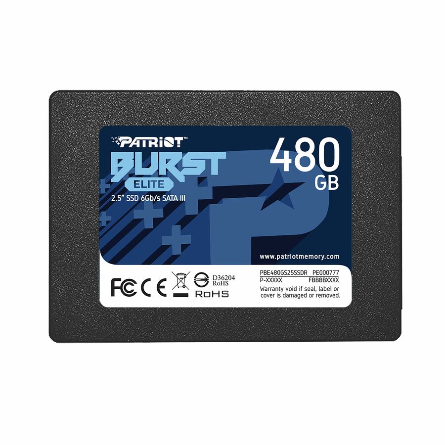 Patriot Memory 480 GB Solid State Drive - 2.5" Internal - SATA (SATA/600)