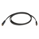 Crestron Pass-Through Cable for FT2 Series, HDMI® to HDMI, 18 Gbps, 8 ft (2.4 m)