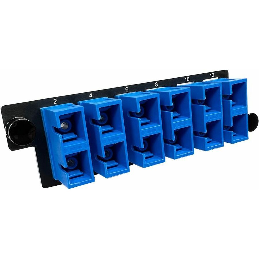 Ortronics Infinium HDFP Adapter Panel 6 SC Duplex, OS2, Blue