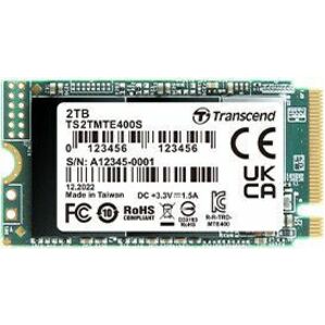Transcend SSD400S MTE400S 2 TB Solid State Drive - M.2 2242 Internal - PCI Express NVMe (PCI Express NVMe 3.0 x4)
