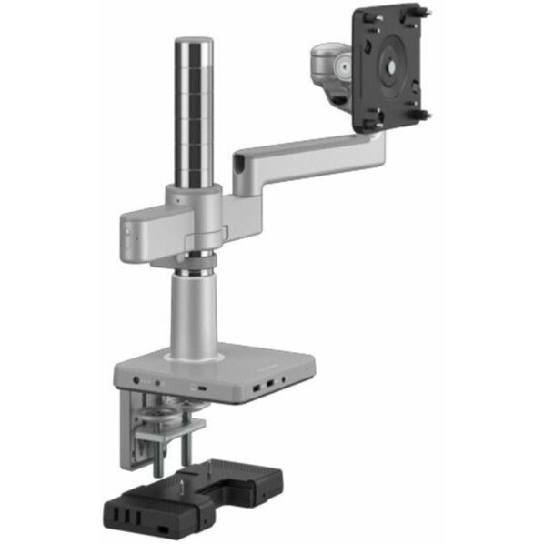 Humanscale M/Flex X2M2-CBWETBETB--12NA Mounting Arm for Monitor - Polished Aluminum, White