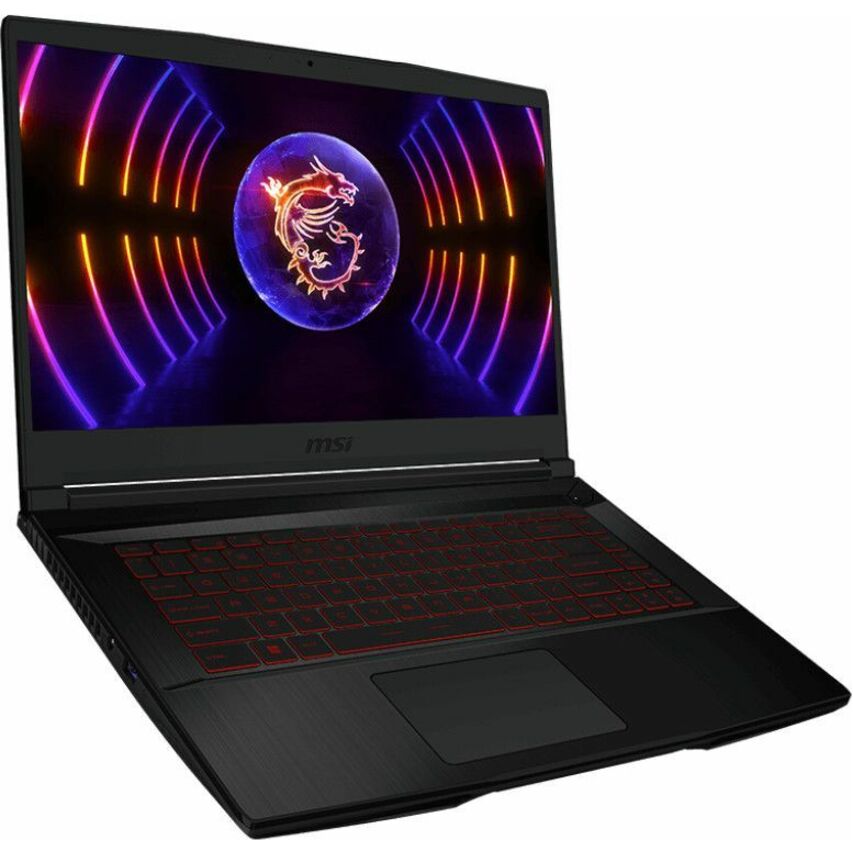 MSI Thin GF63 Thin GF63 12VE-437US 15.6" Gaming Notebook - Full HD - 144 Hz - Intel Core i5 12th Gen i5-12450H - 8 GB - 512 GB SSD - Black