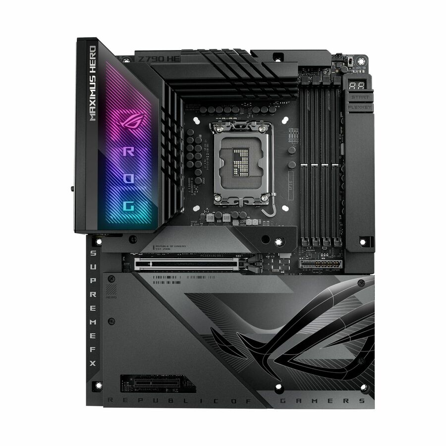 Asus ROG Maximus Z790 Hero BTF Gaming Desktop Motherboard - Intel Z790 Chipset - Socket LGA-1700 - ATX