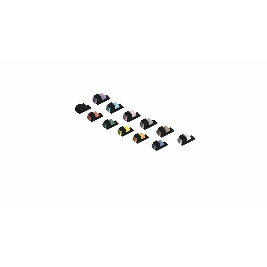 Panduit Mini-Com Orange LC Duplex, Black Module