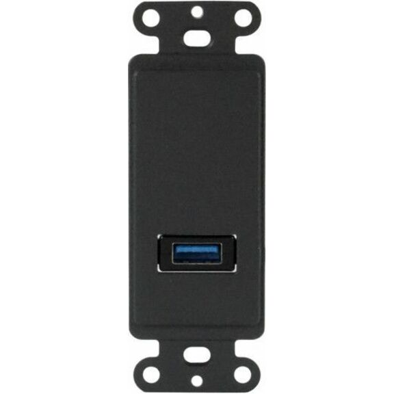 TechLogix Networx HDMI and USB Wallplate Insert for MOFO Fiber Technology, 1 Port, White