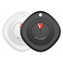 My Finder Bluetooth Tracker 2pk - Black,White