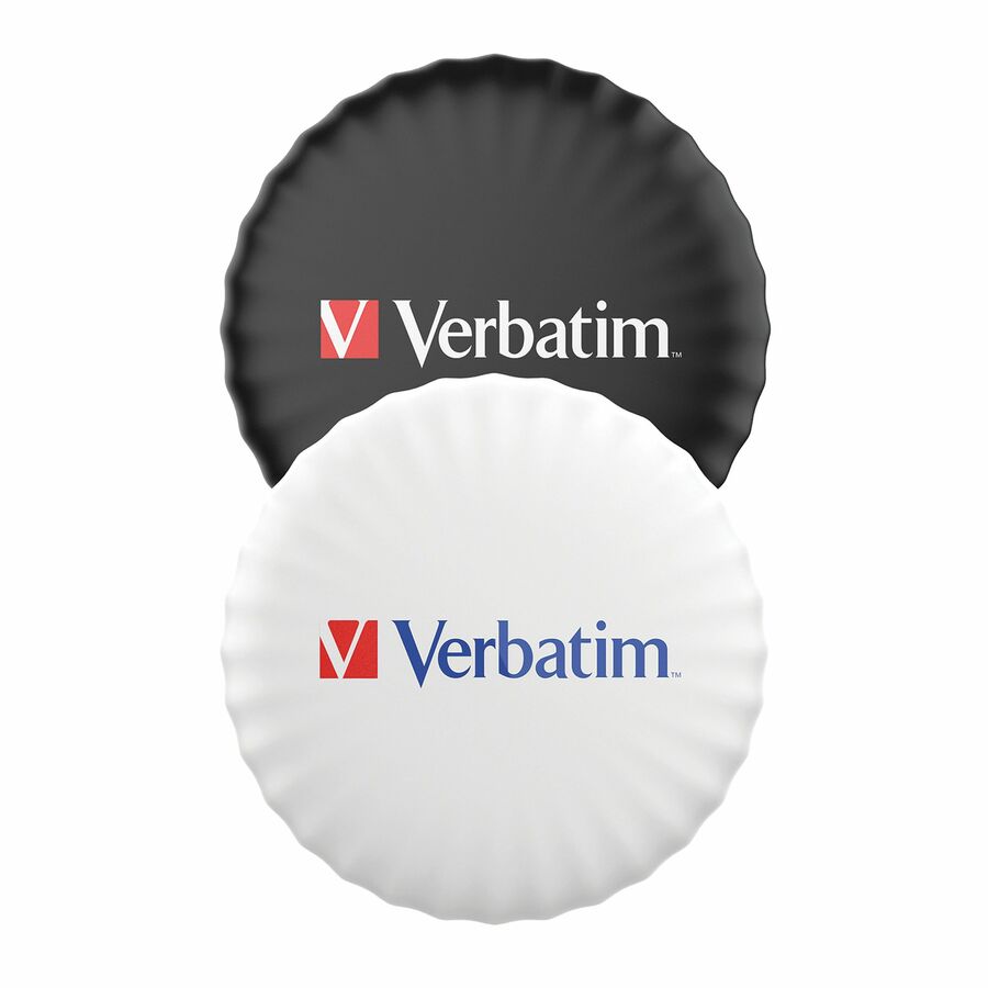 Verbatim My Finder Bluetooth Coin Tracker 2pk - Black, White
