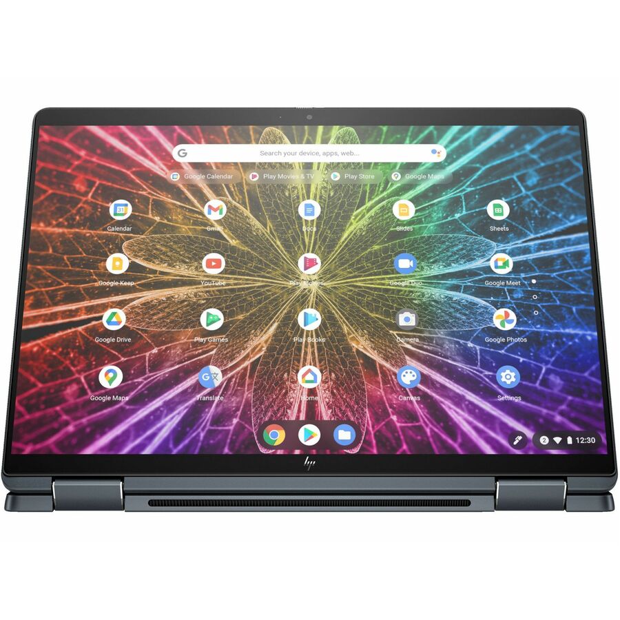 HP Elite Dragonfly Chromebook Enterprise 13.5" Touchscreen Convertible 2 in 1 Notebook - 2K - Intel Core i3 12th Gen i3-1215U - 8 GB - 256 GB SSD - English Keyboard - Slate Blue - Smart Buy