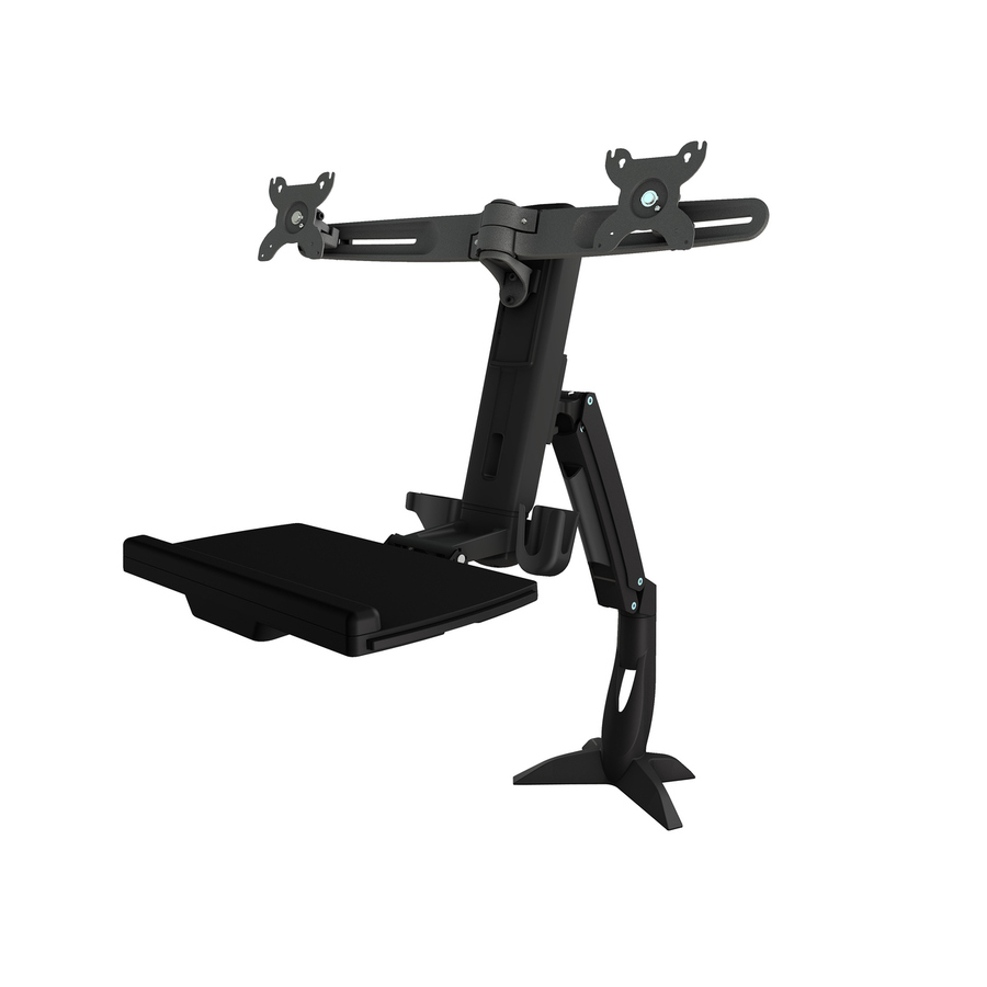 Amer Mounts Clamp Mount for Flat Panel Display, Keyboard, Scanner, Mouse
