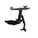 Amer Mounts Clamp Mount for Flat Panel Display, Keyboard, Scanner, Mouse