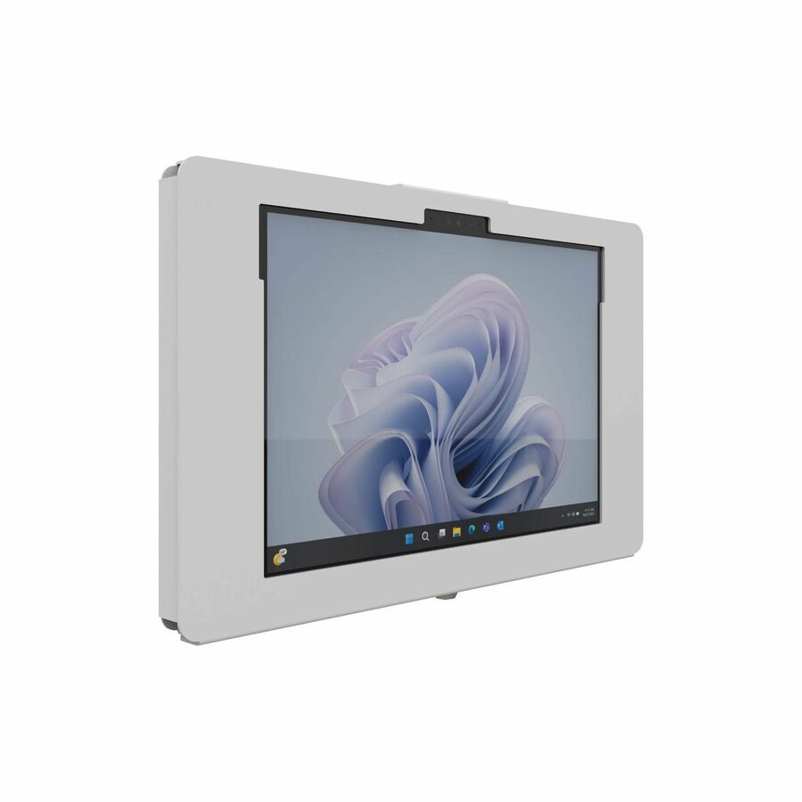 The Joy Factory Elevate II Mounting Enclosure for Tablet, Kiosk, Medical Cart - White