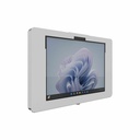 The Joy Factory Elevate II Mounting Enclosure for Tablet, Kiosk, Medical Cart - White
