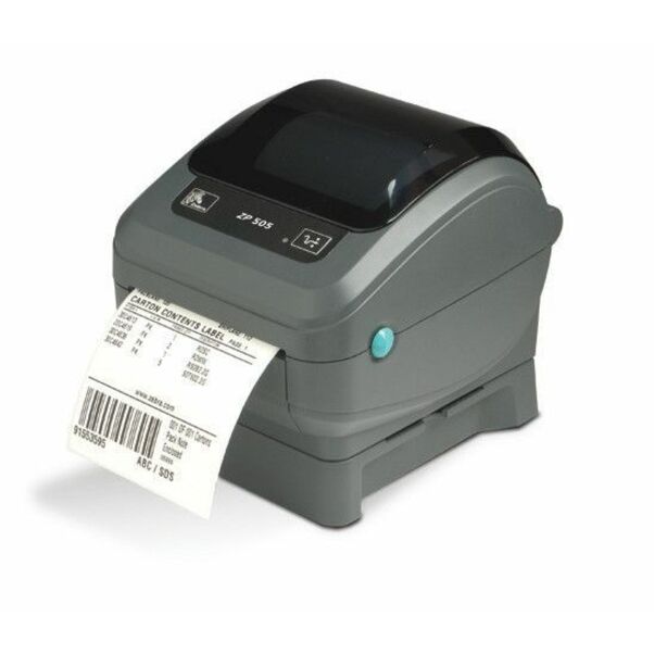Zebra ZP505 Direct Thermal Printer - Monochrome - Desktop - Label Print - USB - Serial - Parallel