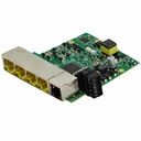 Brainboxes Embedded Industrial 5 Port PoE+ Gigabit Ethernet Switch