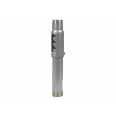 Peerless-AV® AEC009012-S Mounting Extension for Ceiling Plate, Digital Signage Display, Display, Projector - Silver - 1" Drop - TAA Compliant
