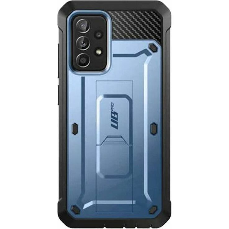 SUP Unicorn Beetle Pro Rugged Carrying Case (Holster) Samsung Galaxy A52, Galaxy A52 5G, Galaxy A52s 5G Smartphone - Metallic Blue