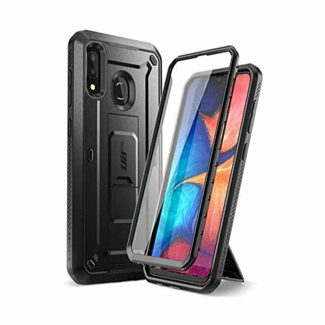 SUP Unicorn Beetle Pro Rugged Carrying Case (Holster) Samsung Galaxy A20, Galaxy A30 Smartphone - Black