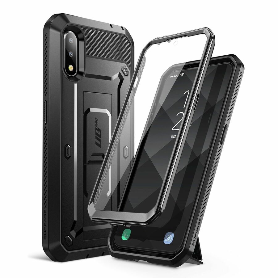 SUP Unicorn Beetle Pro Rugged Carrying Case (Holster) Samsung Galaxy A01 Smartphone - Black