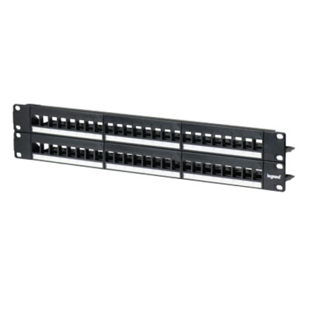 On-Q 48-Port Blank Keystone Patch Panel