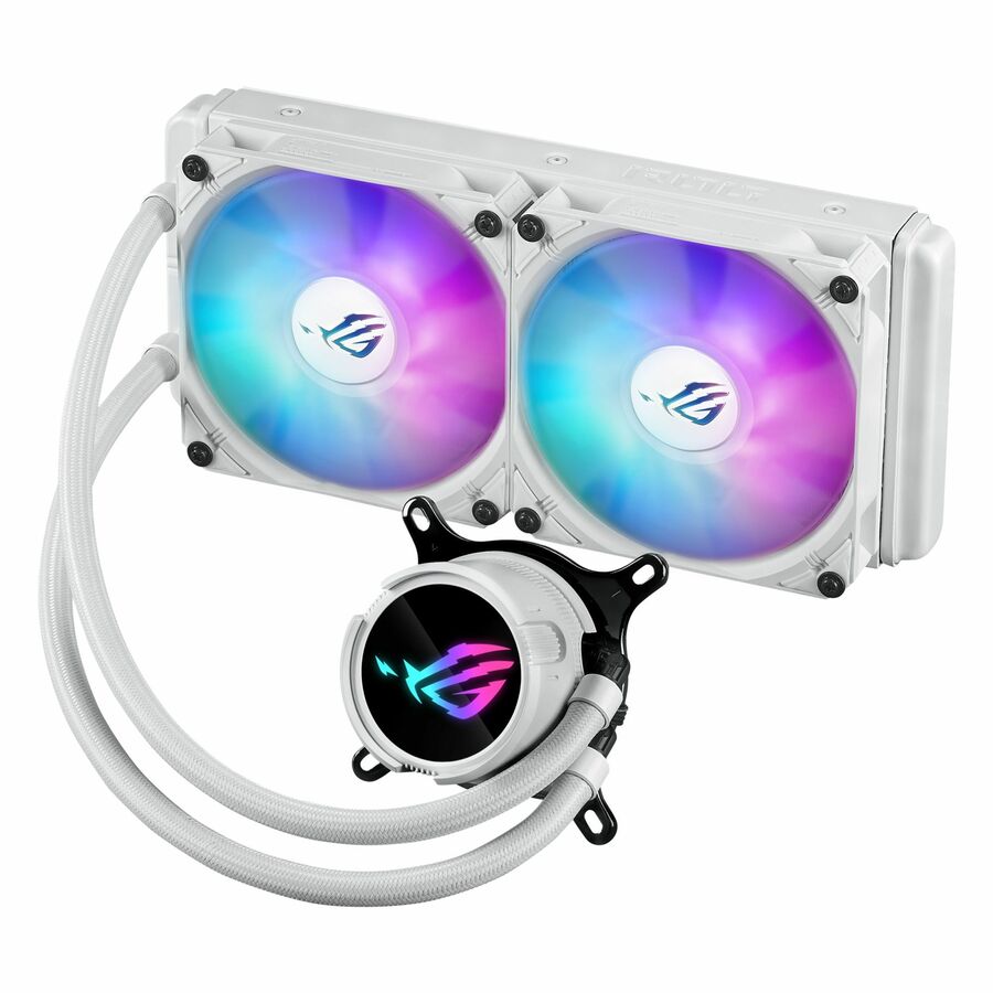 Asus ROG Strix LC III 240 ARGB White Edition Cooling Fan/Radiator/Water Block/Pump - 1 Pack