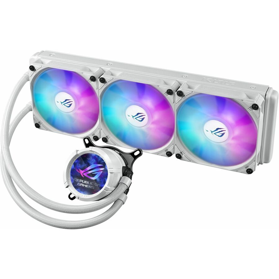 Asus ROG Strix LC III 360 ARGB White Edition Cooling Fan/Radiator/Water Block/Pump