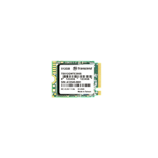 Transcend 300S MTE300S 512 GB Solid State Drive - M.2 2230 Internal - PCI Express NVMe (PCI Express NVMe 3.0 x4)