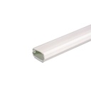 Wiremold Uniduct One-Piece Latching Raceway Fitting - White