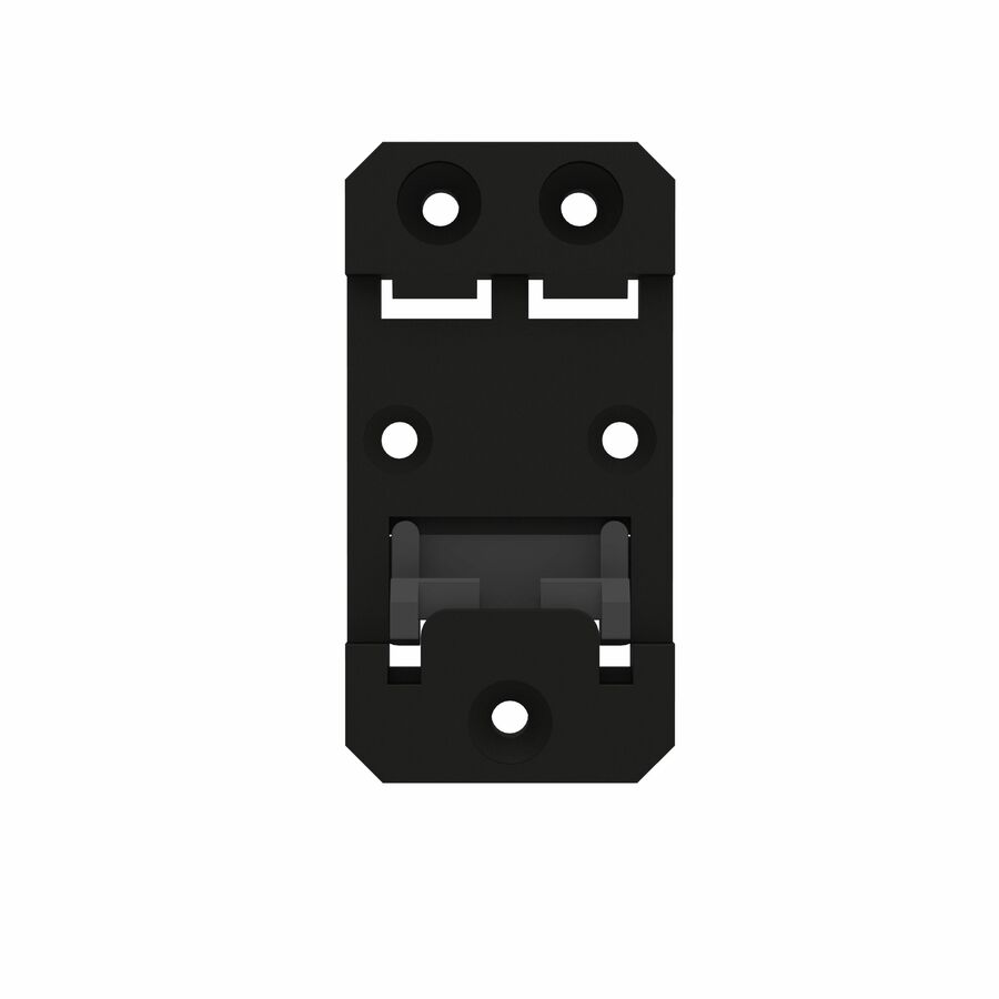 Panduit Opticom Mounting Adapter for Enclosure, DIN Rail - Black