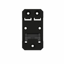 Panduit Opticom Mounting Adapter for Enclosure, DIN Rail - Black