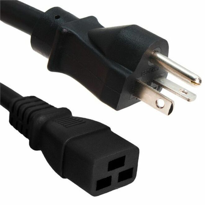 N1C 5-20P to C19 Power Cord - 12 Foot