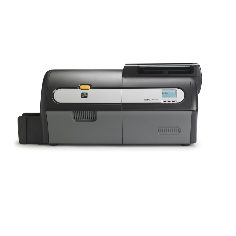 Zebra ZXP Series 7 Desktop Dye Sublimation/Thermal Transfer Printer - Color - Card Print - Fast Ethernet - USB - US