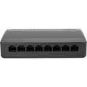 Rocstor JetConnect JC08 8-Port Gigabit Desktop / Wall mount Unmanaged Network Switch