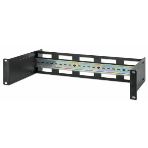 Intellinet Adjustable 19" Rackmount DIN Rail Kit, 2U
