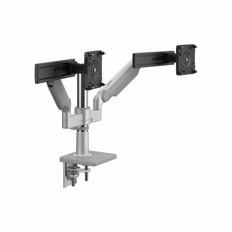 Humanscale M/Flex X22SBS Mounting Arm for Monitor, Clamp Mount, Docking Station, Charging Station - Silver, Gray