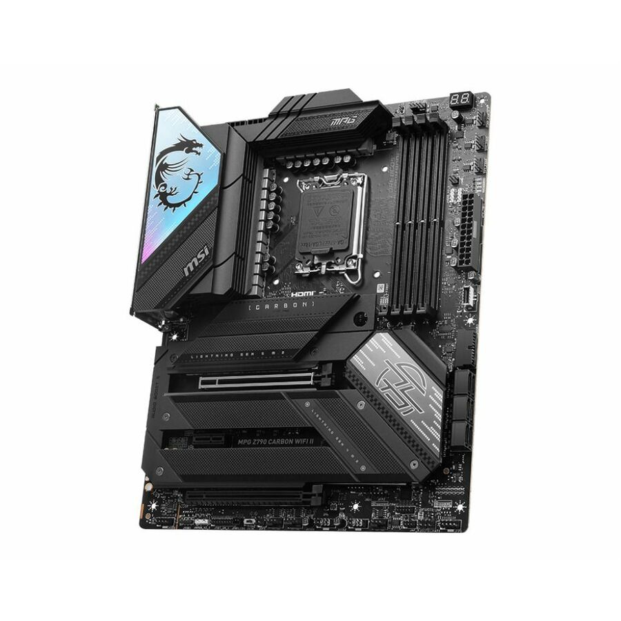MSI MPG Z790 CARBON WIFI II Gaming Desktop Motherboard - Intel Z790 Chipset - Socket LGA-1700 - ATX