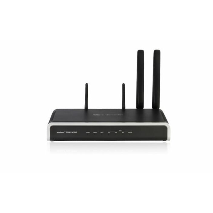 AudioCodes Mediant 500Li Wi-Fi 4 IEEE 802.11n Ethernet, ADSL2+, ISDN, VDSL2, VDSL, Cellular Wireless Router