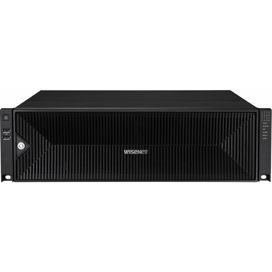 Wisenet 32CH 8K 400Mbps H.265 AI NVR - 140 TB HDD