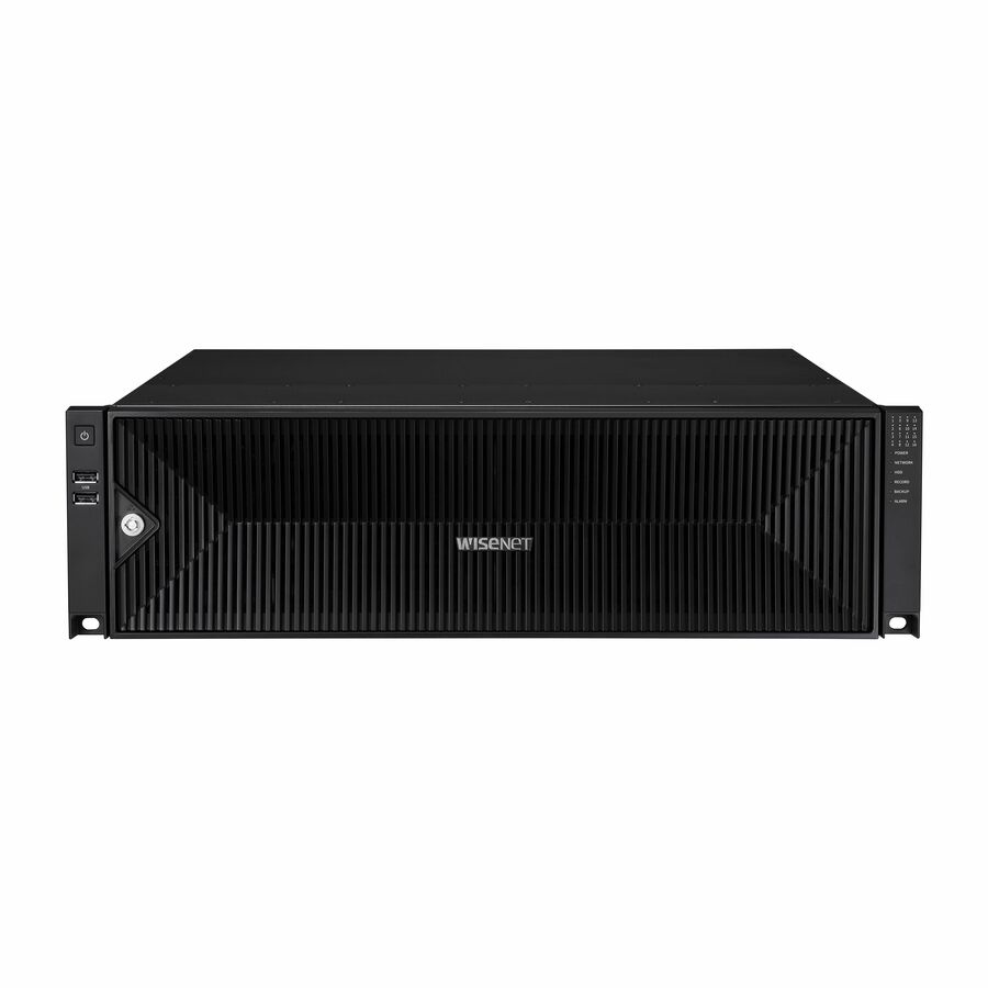 Wisenet 32CH 8K 400Mbps H.265 AI NVR - 160 TB HDD