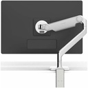Humanscale M2.1 Mounting Arm for Monitor, Docking Station, Charging Station - Polished Aluminum, White