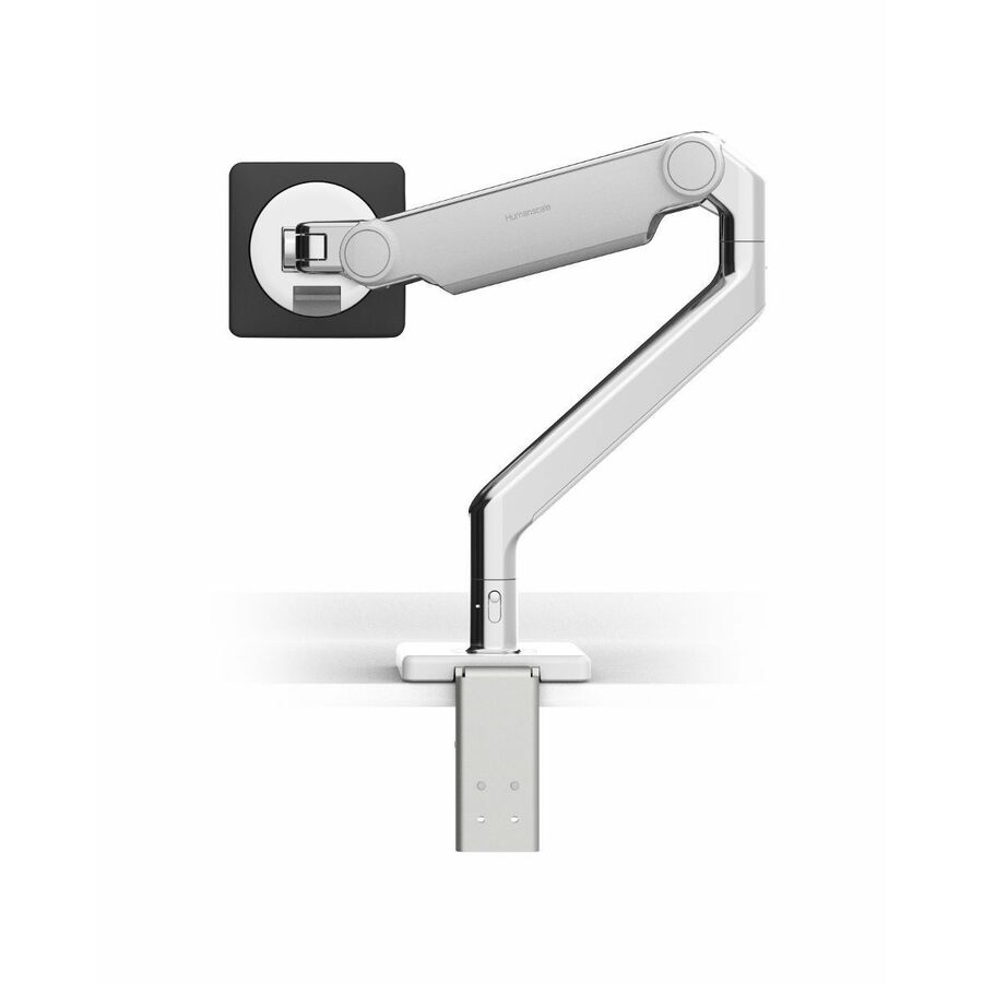 Humanscale M/Flex M2.1 Mounting Arm for Monitor - Polished Aluminum, White