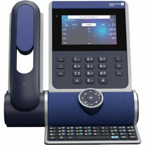 Alcatel-Lucent ALE-500 IP Phone - Corded - Desktop, Wall Mountable - Neptune Blue